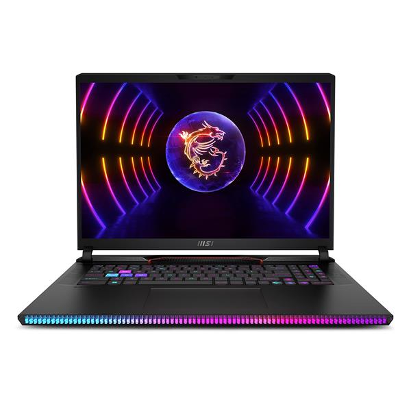 MSI Raider GE78HX 13VH 076VN | Intel&#174; Raptor Lake Core™ i9 _ 13950HX | 64GB | 4TB SSD PCIe GEN 4 | GeForce RTX™ 4080 with 12GB GDDR6 | 17.3 inch QHD+ IPS 240Hz 100% sRGB | Win 11 | Per-Key RGB by SteelSeries | 0124